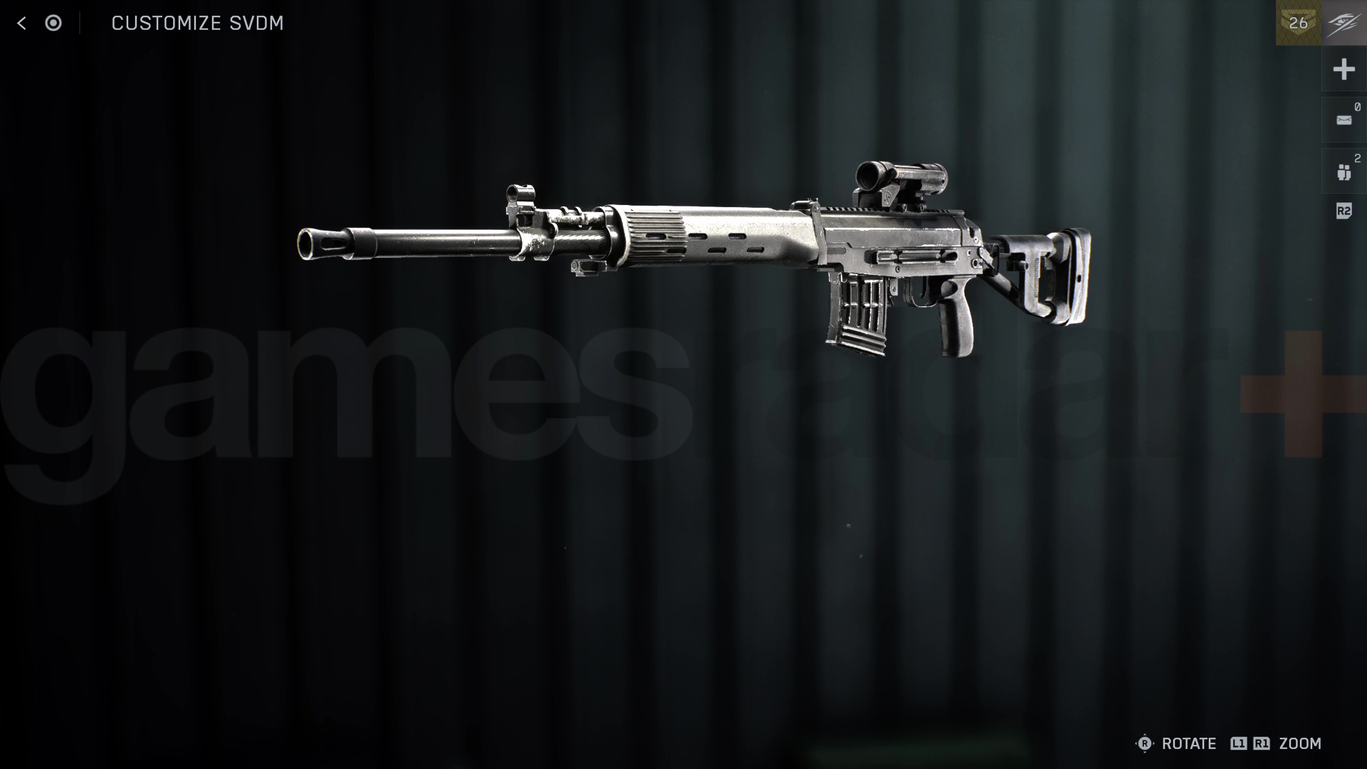 The SVDM in Battlefield 6