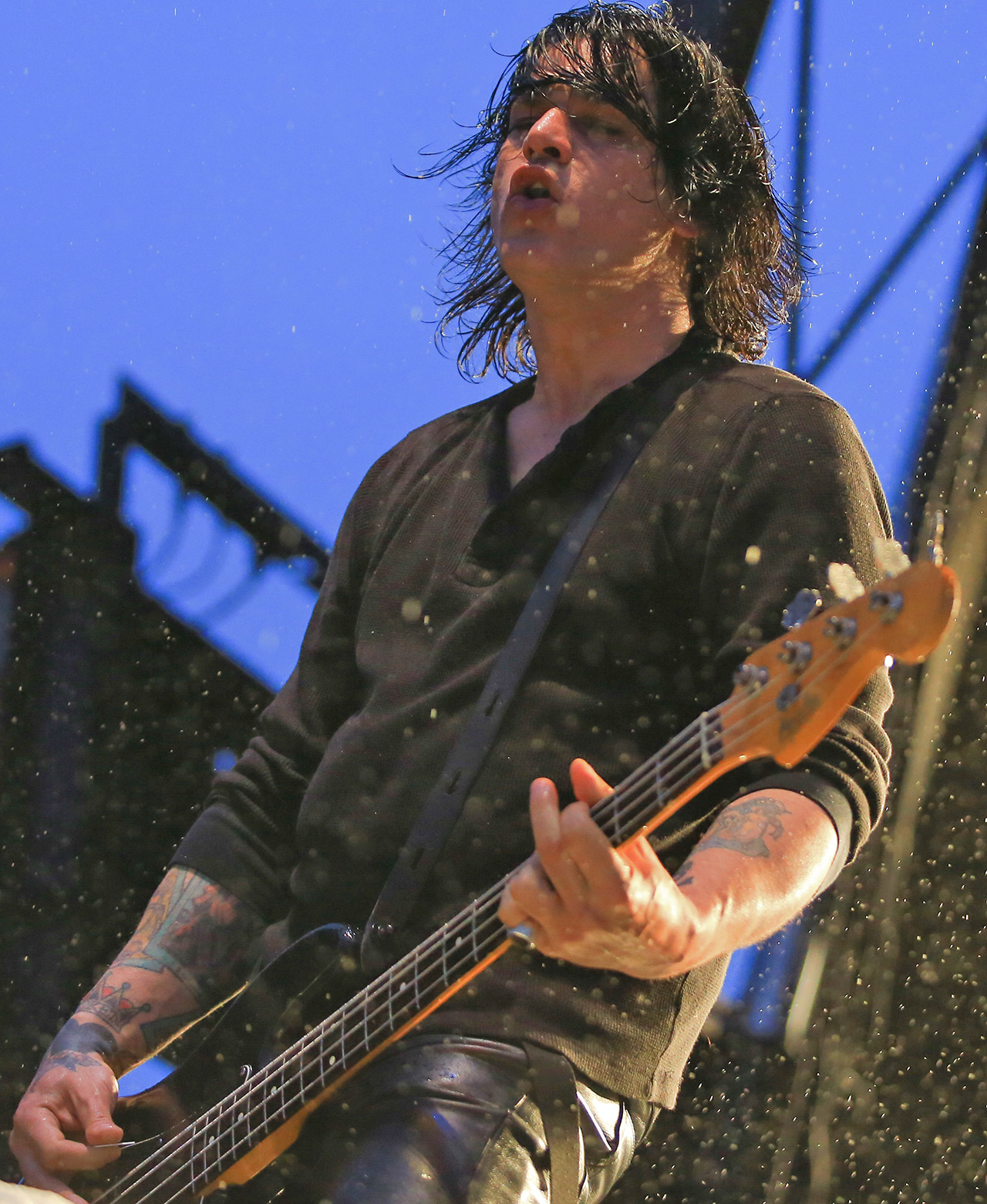 Musician Anthony Esposito of Red Dragon Cartel performs at day 3 of Rocklahoma 2015 on May 24, 2015 in Pryor, Oklahoma.