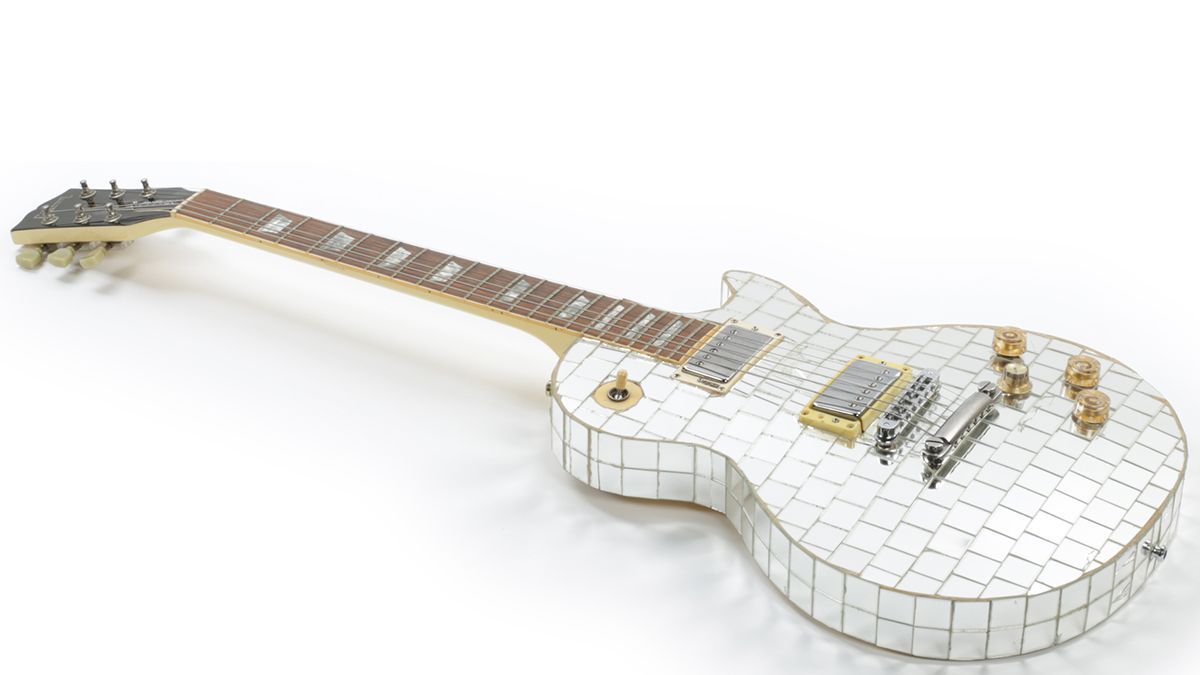 The Edge mirror-tiled Gibson Les Paul