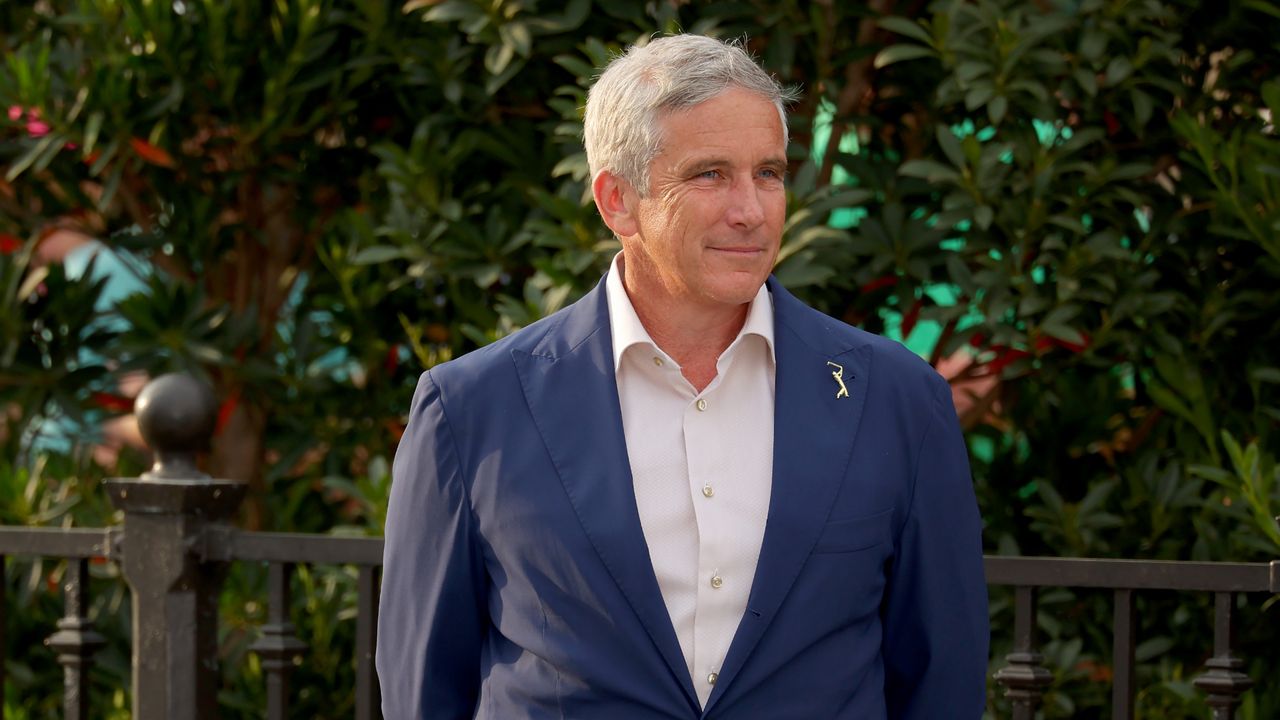 Jay Monahan at the Players Championship