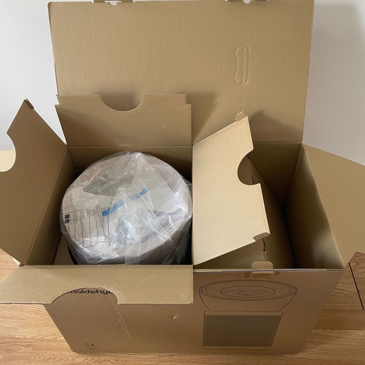 Dyson Purifier Big+Quiet Formaldehyde unboxing