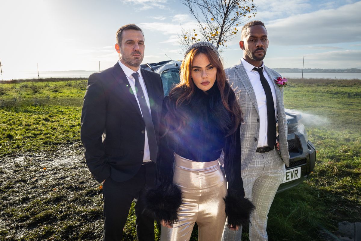 Warren, Mercedes and Felix are involved in the accident in Hollyoaks