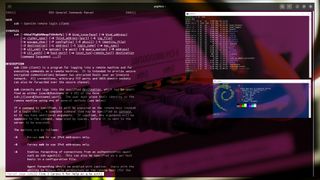 SSH consoles on Linux and Windows