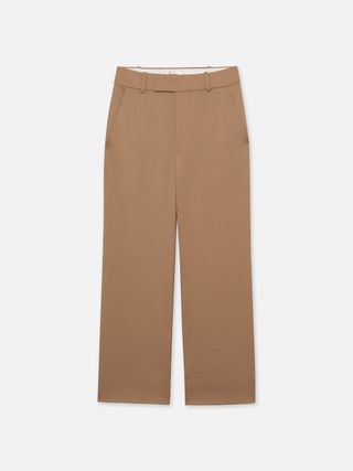 Easy Slim Crop Pant -- Light Camel