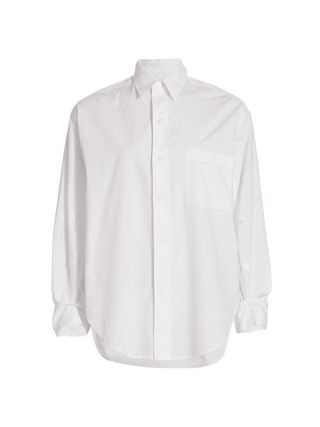 citizens of humanity white button up shirt