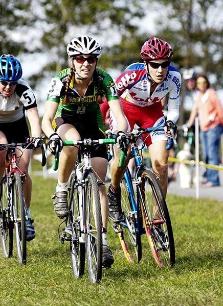 Mackenzie Dickey (bicycle alley), Maureen Bruno Roy (Independent Fabrications), Christine Vardaros (Lotto-Belisol Ladie steam),