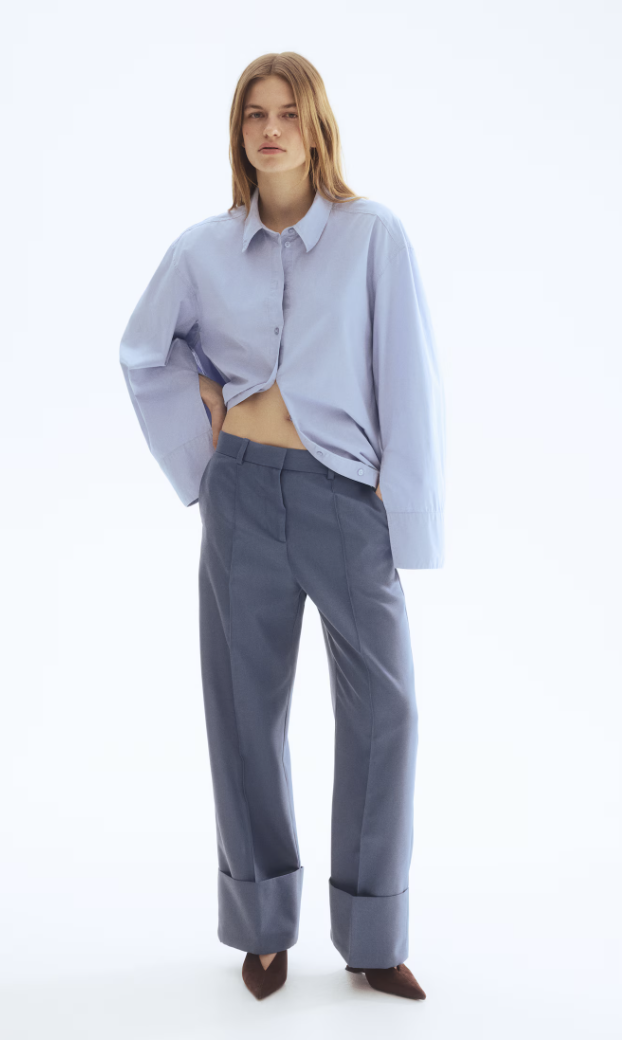 H&amp;amp;M , Tailored Twill Trousers