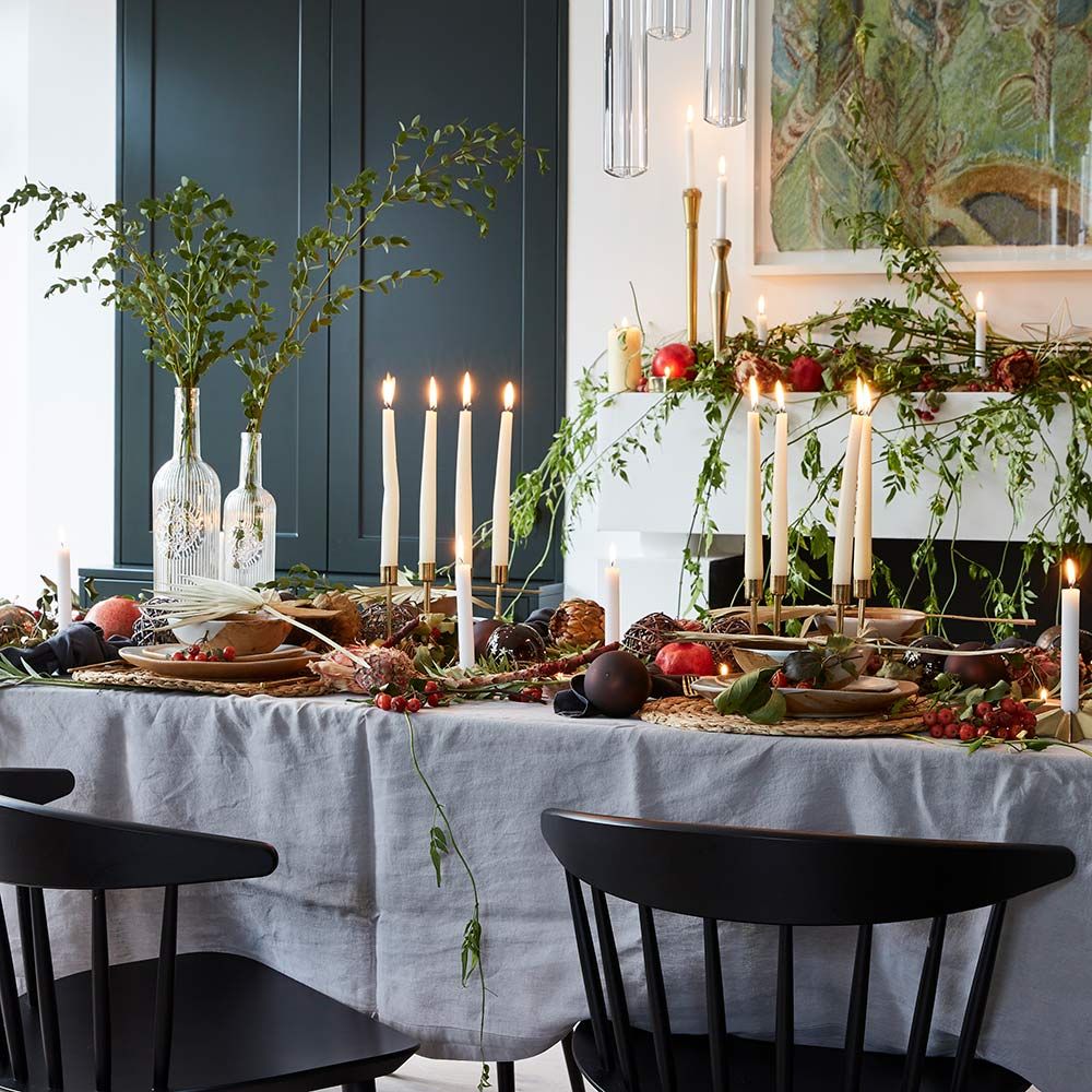 Christmas table decoration ideas for decadent dinners | Ideal Home