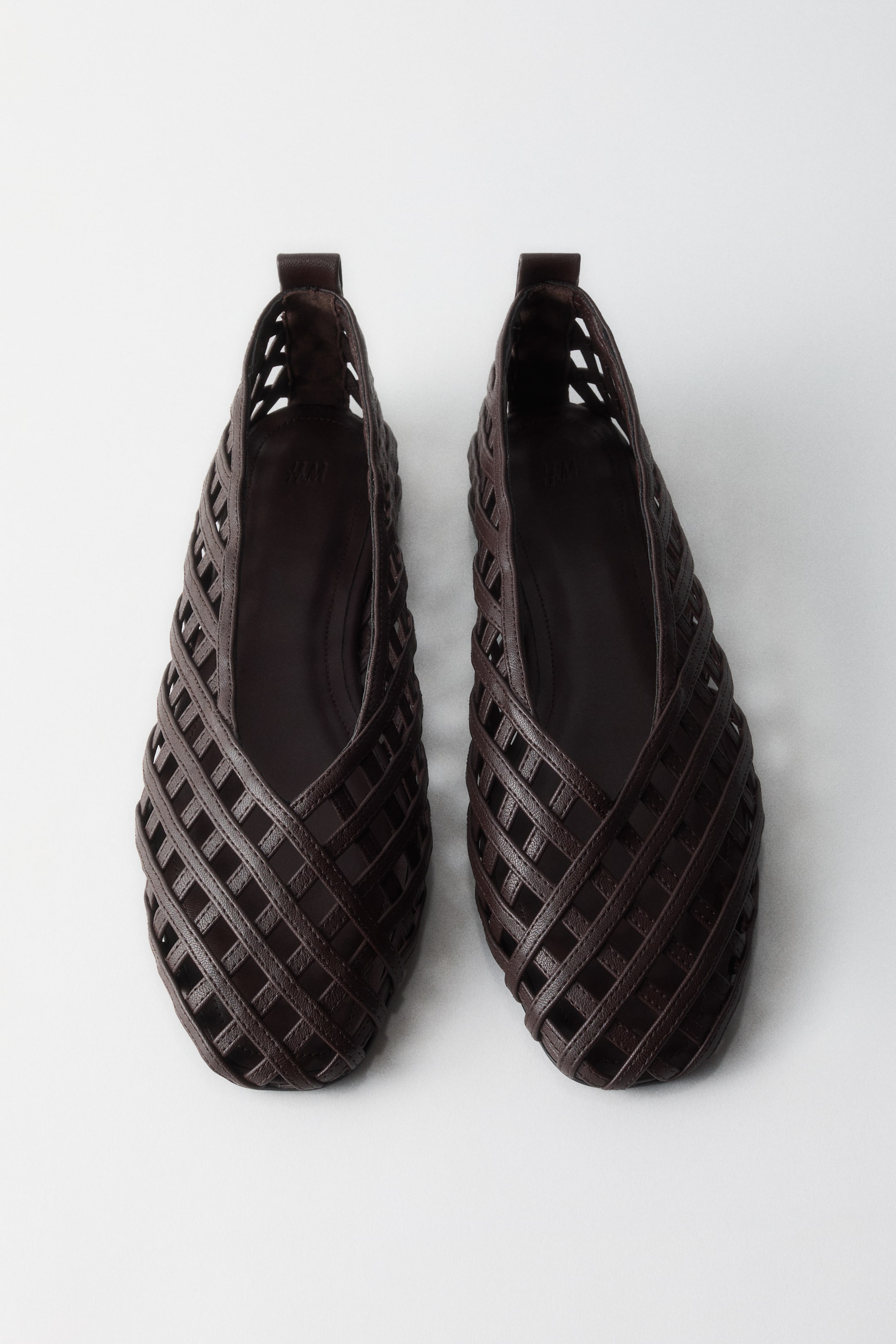 Braided-Look Ballet Flats