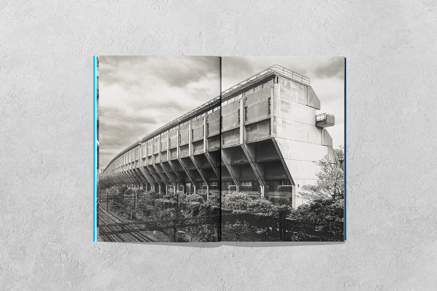 Spreads from Brutalist London, Owen Hopkins and Nigel Green, Blue Crow Media