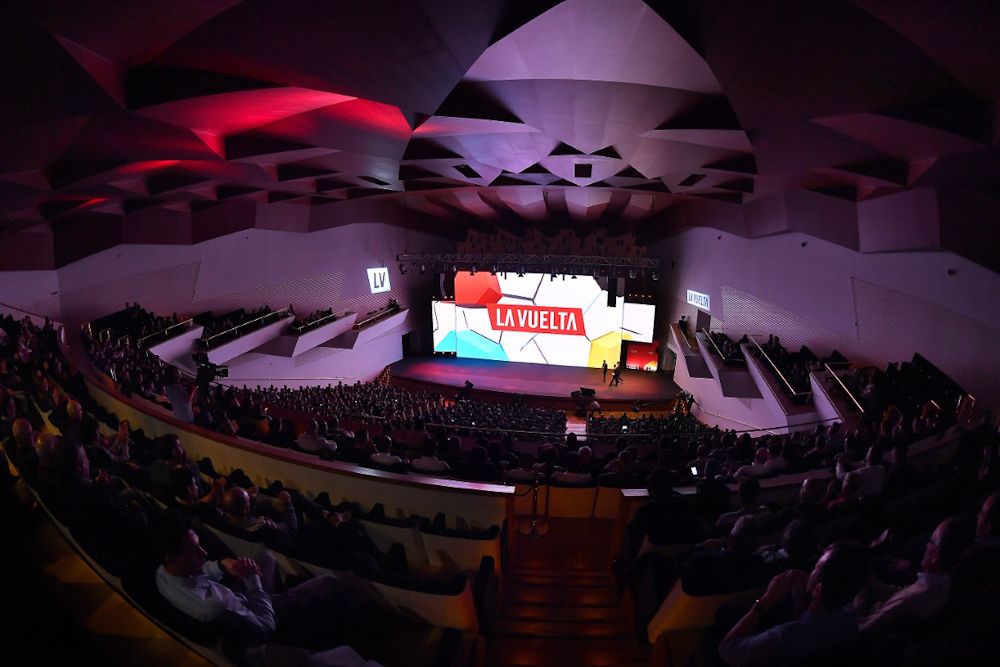 The scene at the 2019 Vuelta a Espana presentation