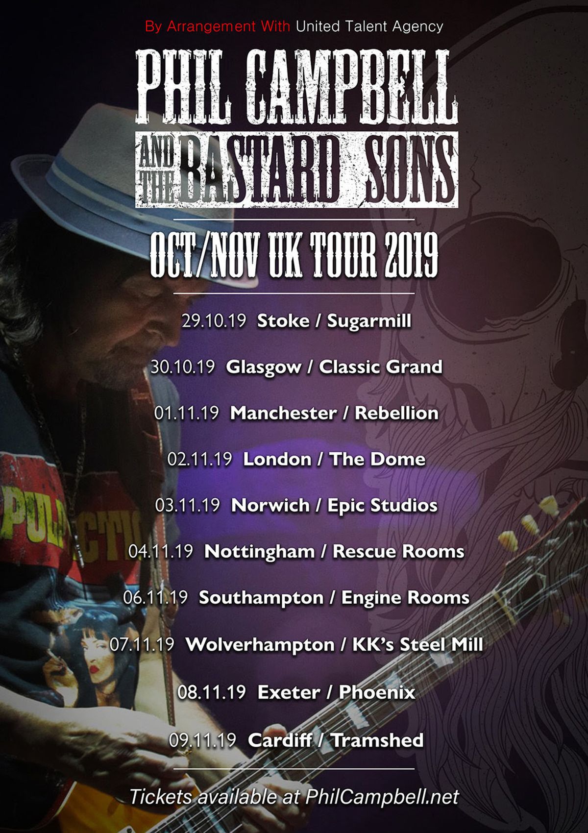 Phil Campbell And The Bastard Sons announce UK winter tour Louder
