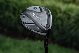 A 24 degree TaylorMade Qi10 fairway woods