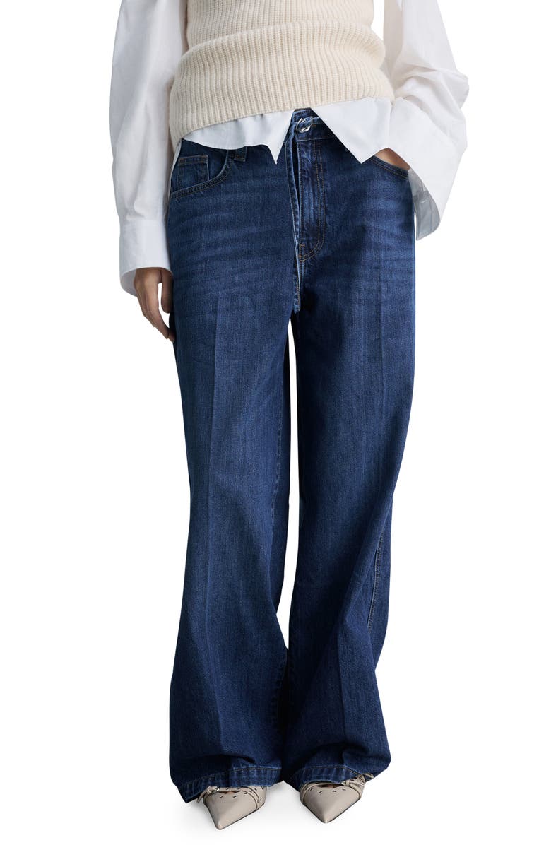 Belt Wide Leg Jeans