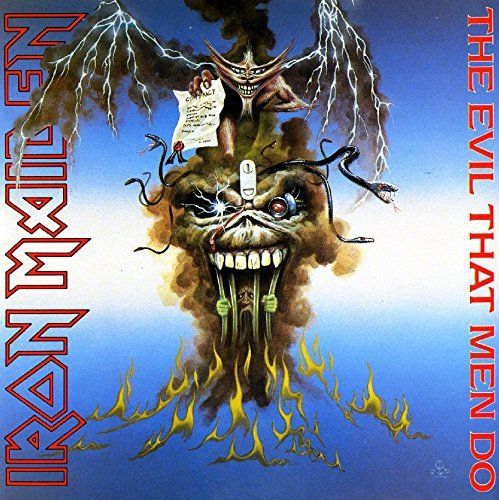 Iron Maiden The Evil That Men Do cover