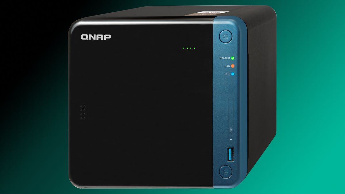 美品・早い者勝ちQNAP NAS TS-53Be-4G＋WD HDD 8TB×2 - PC/タブレット