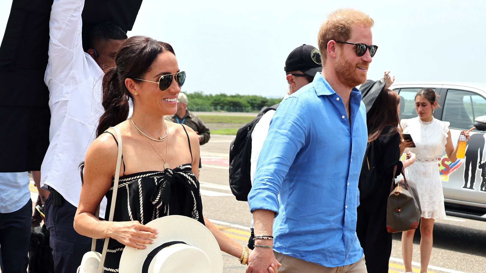 The Duke and Duchess of Sussex visit Columbia