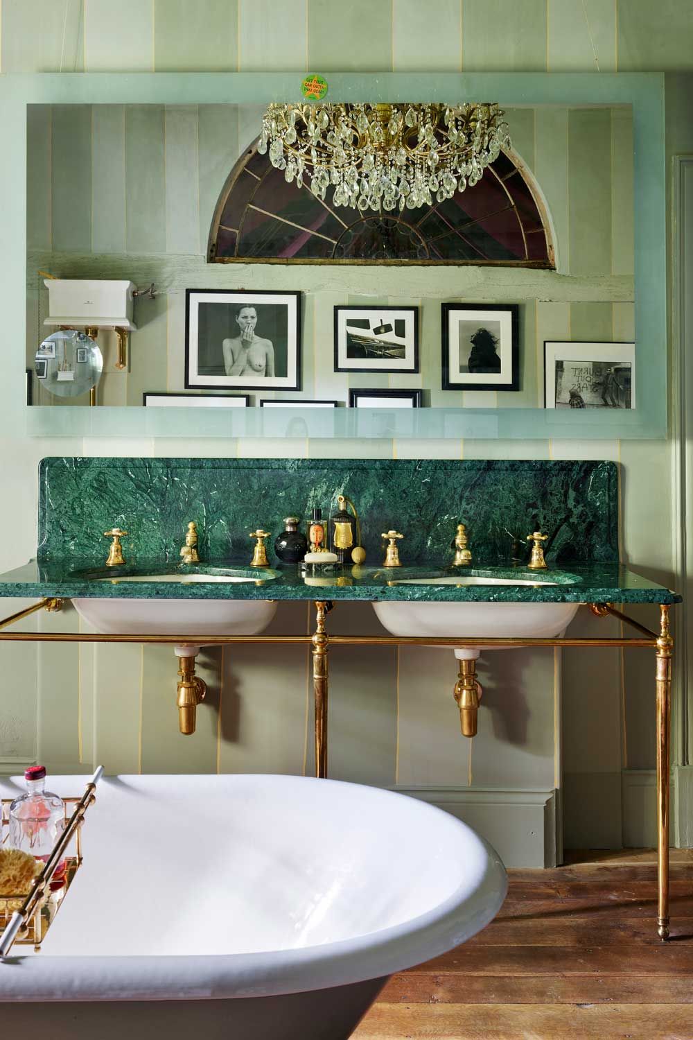 Peek inside Kate Moss’s bathroom