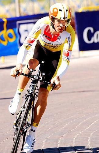 David Millar (Saunier Duval) wasn't riding at his maximum today