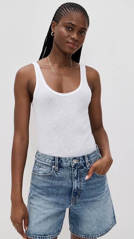 Leset Laura Scoop Neck Tank