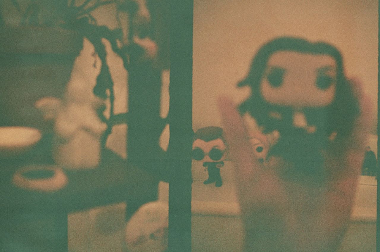 Two photos taken on a Pentax 17 half-frame film camera
