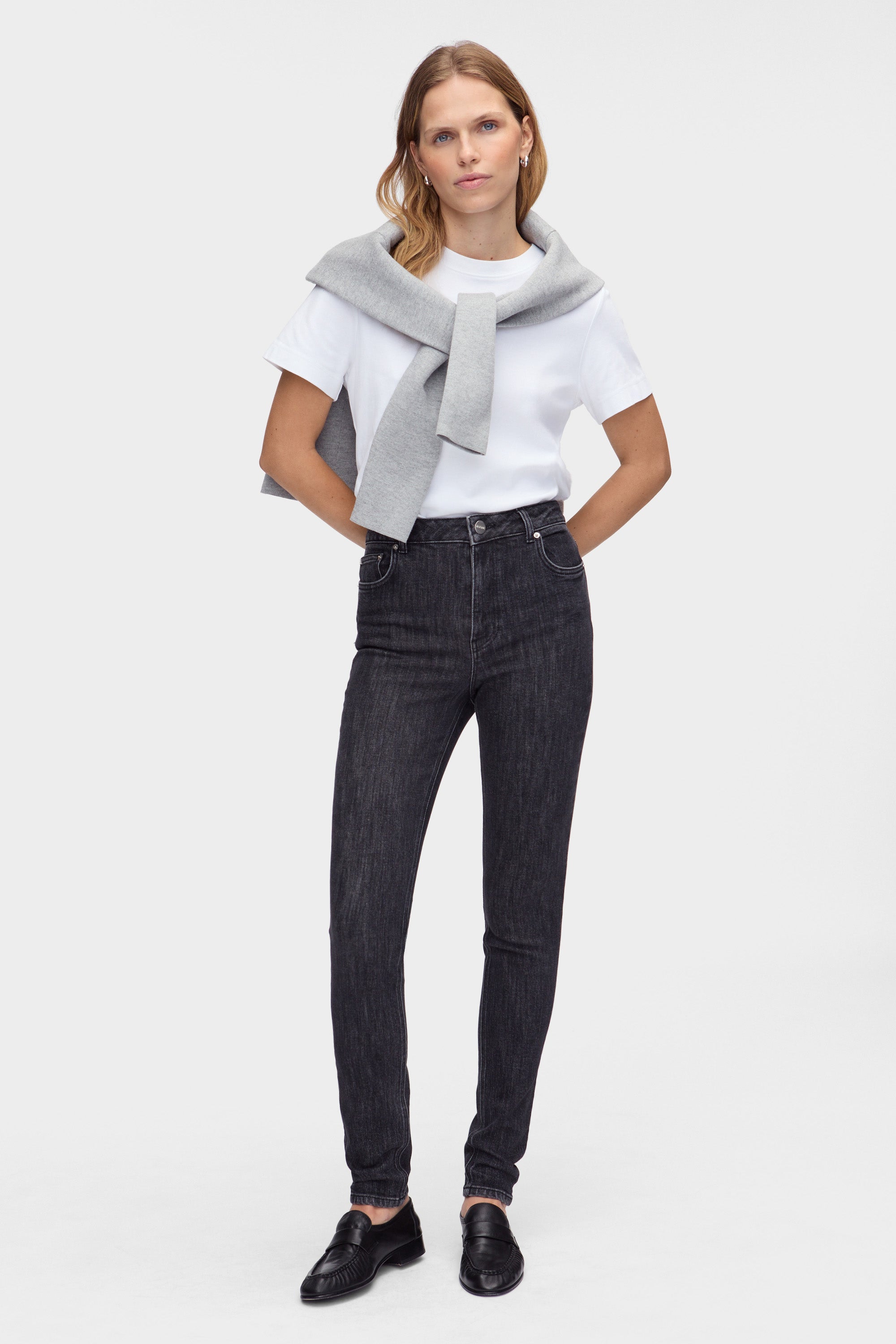 Mid Rise Skinny Jeans