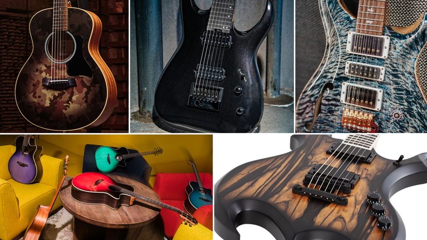 Taylor, Jackson, PRS, Furch and Wylde Audio guitars