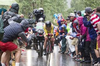 Tejay van Garderen (BMC) riding to stage victory