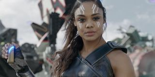 Tessa Thompson as Valkyrie in Thor: Ragnarok