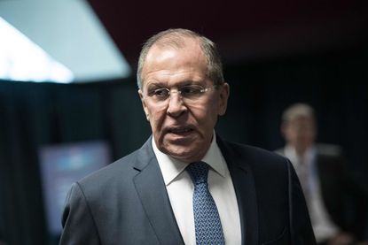 Russian Foreign Minister Lavrov.