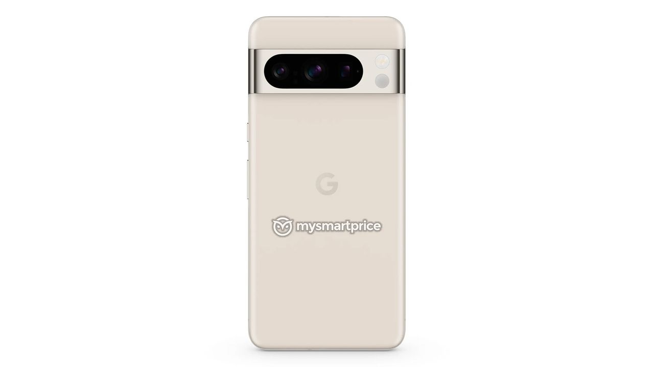 White Google Pixel 8 Pro leak