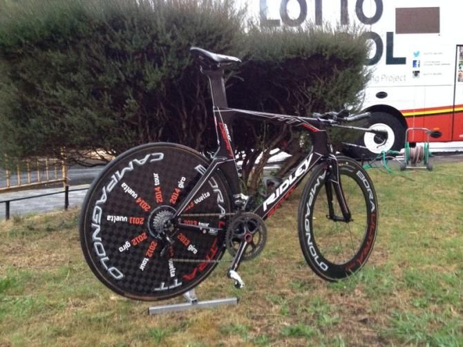 Adam Hansen's Ridley Dean TT bike