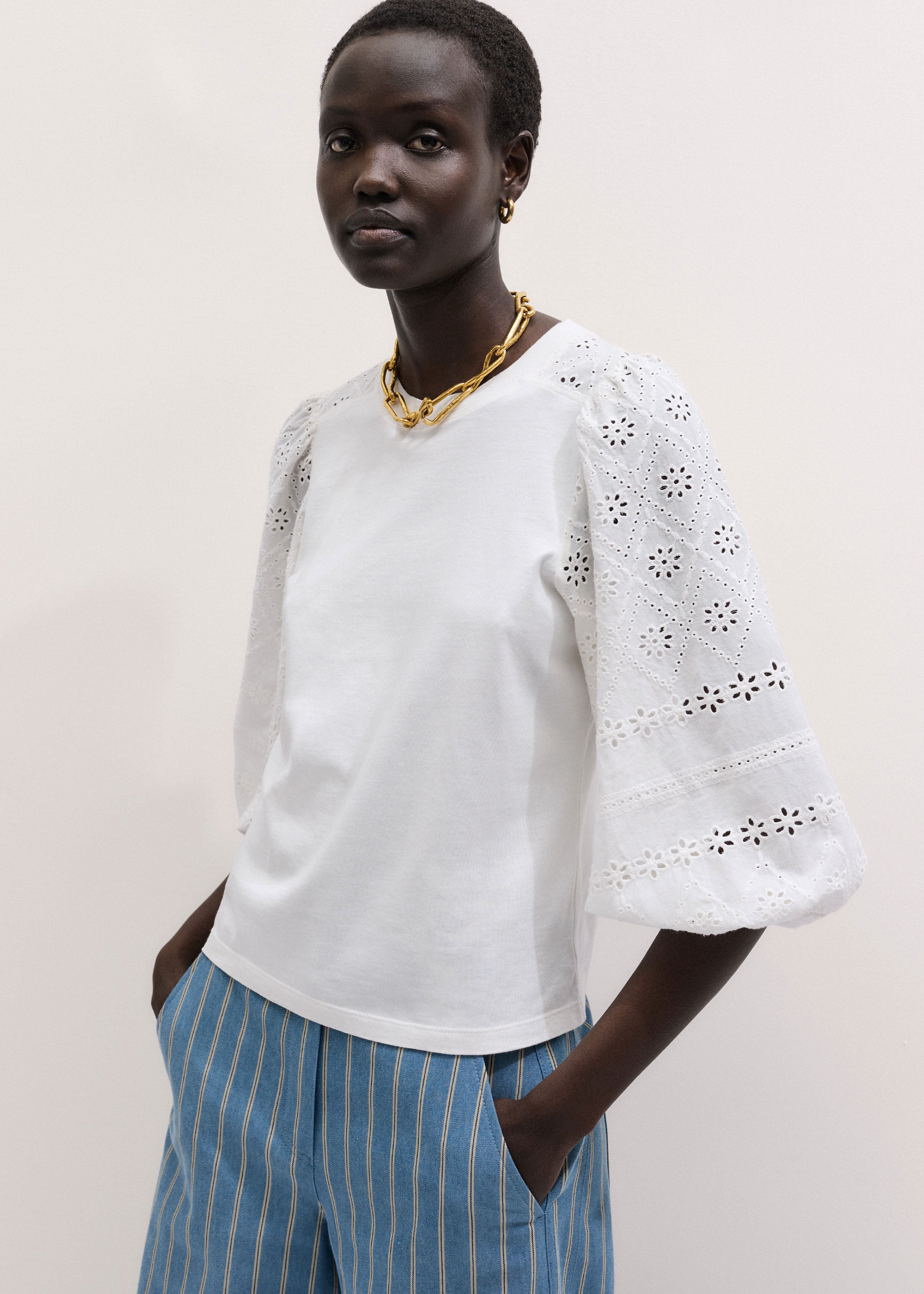 Balloon Sleeve Top