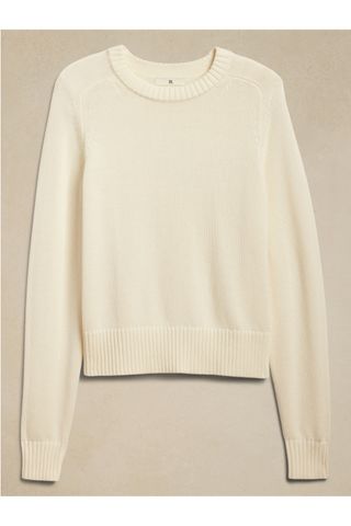 Banana Republic Demi Cotton-Silk Sweater