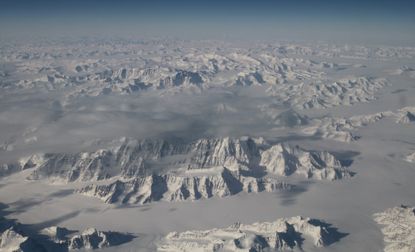 The premature melting of Greenland's ice sheet is concerning.