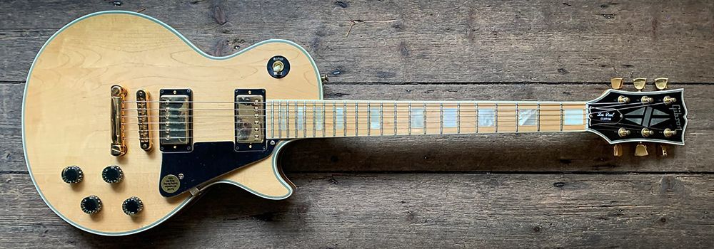 A Gibson Les Paul Custom 1981 owned by Les Paul