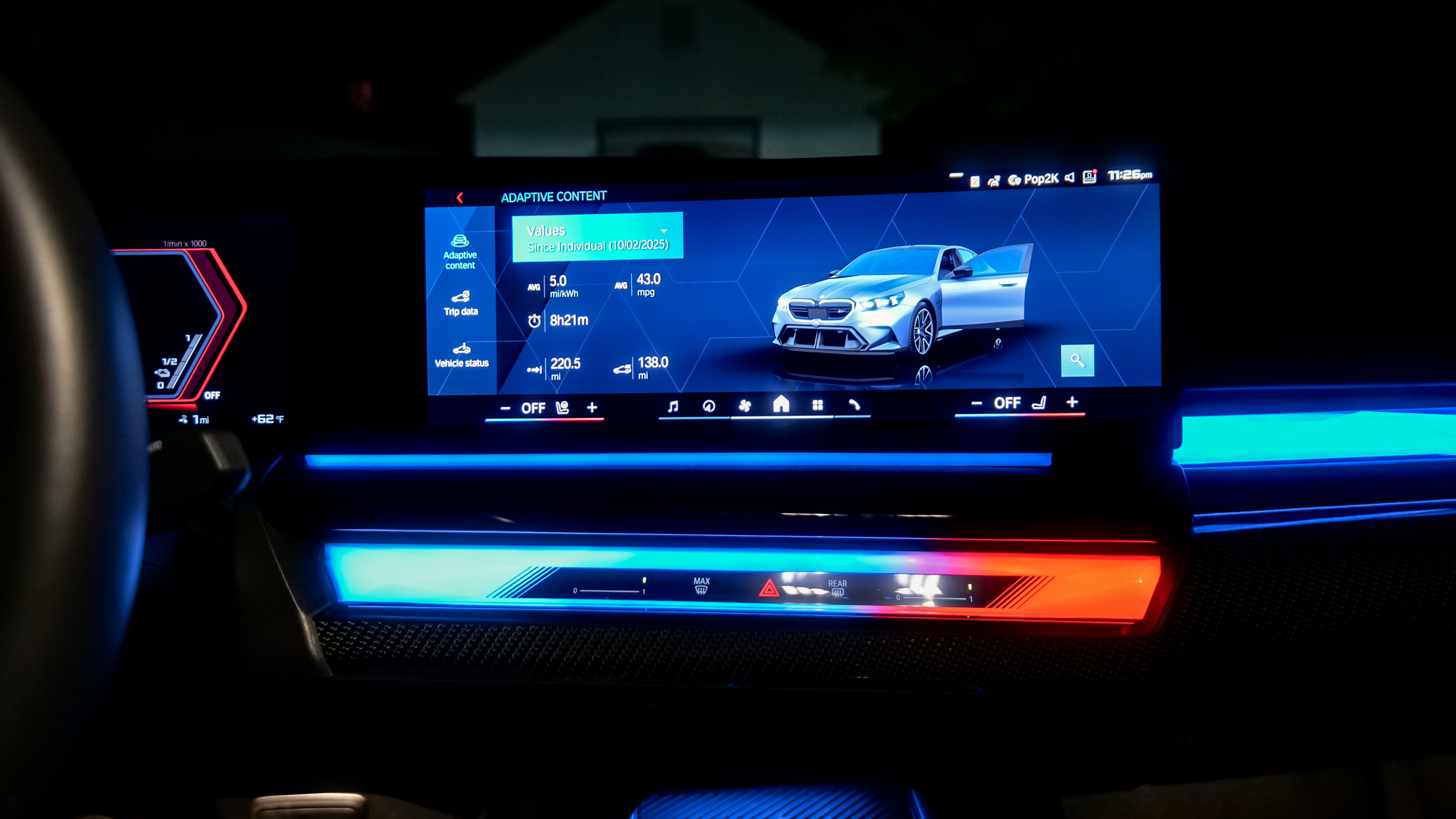 2025 BMW M5 test drive.