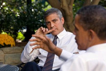 George Clooney defends the president after casino magnate Steve Wynn calls Obama an 'a&mdash;hole'