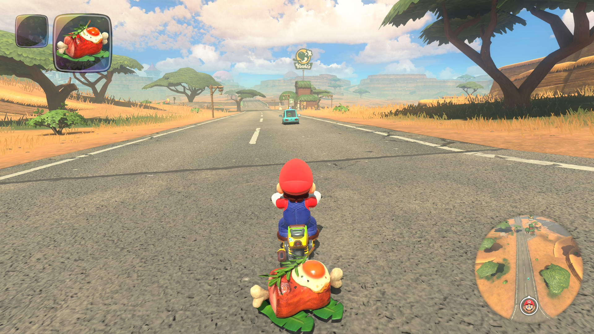 Mario Kart World Roast location in free roam