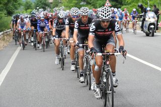 Edward King chases, Giro d'Italia 2010, stage 13