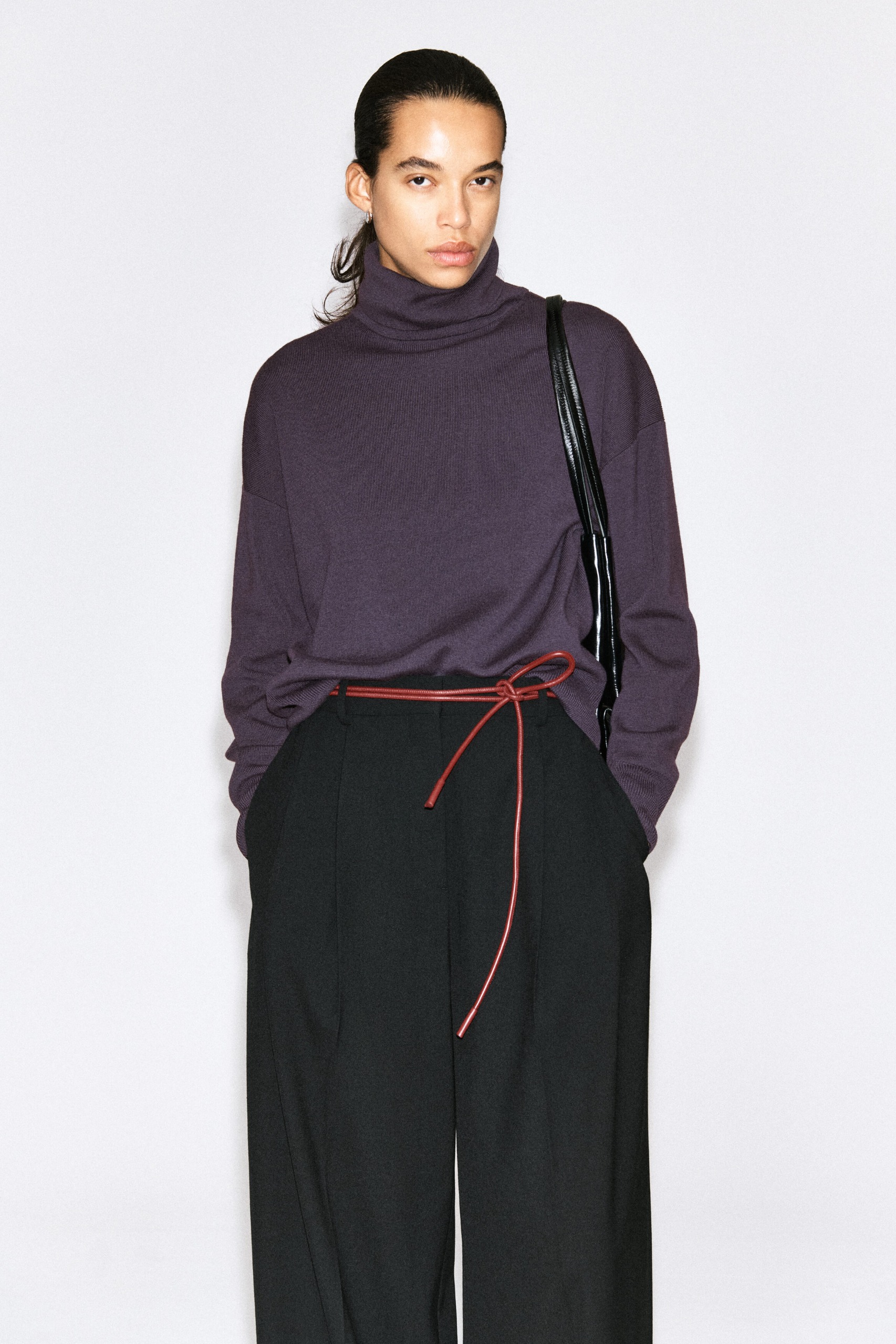 Merino Wool Roll-Neck Jumper