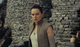 Rey in The Last Jedi