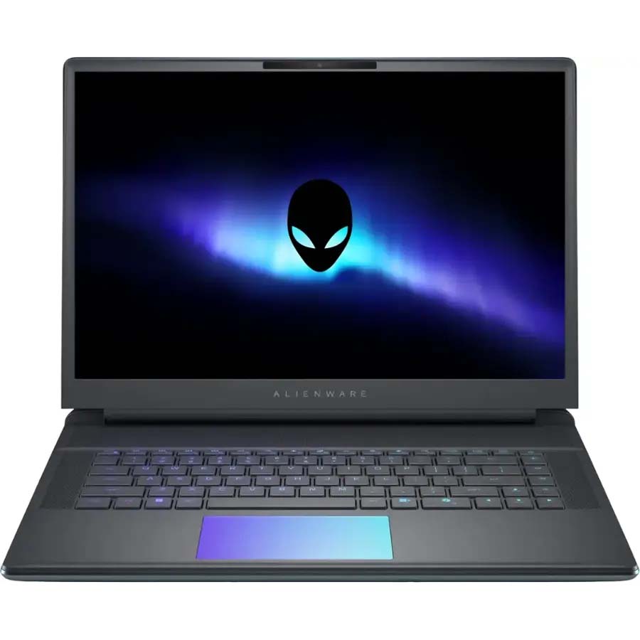 Alienware 16 Area-51 Gaming Laptop on white background. 