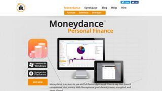Moneydance website screenshot
