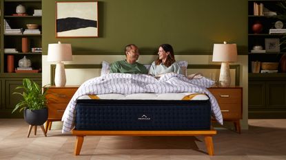 Couple on a mattress