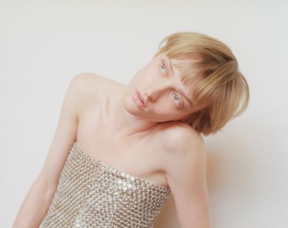 Nicolas di Felice Courrèges Interview A/W 2025 runway collection on model