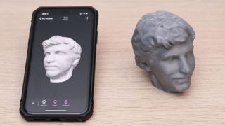 3D Printed Selfie With Your Phone