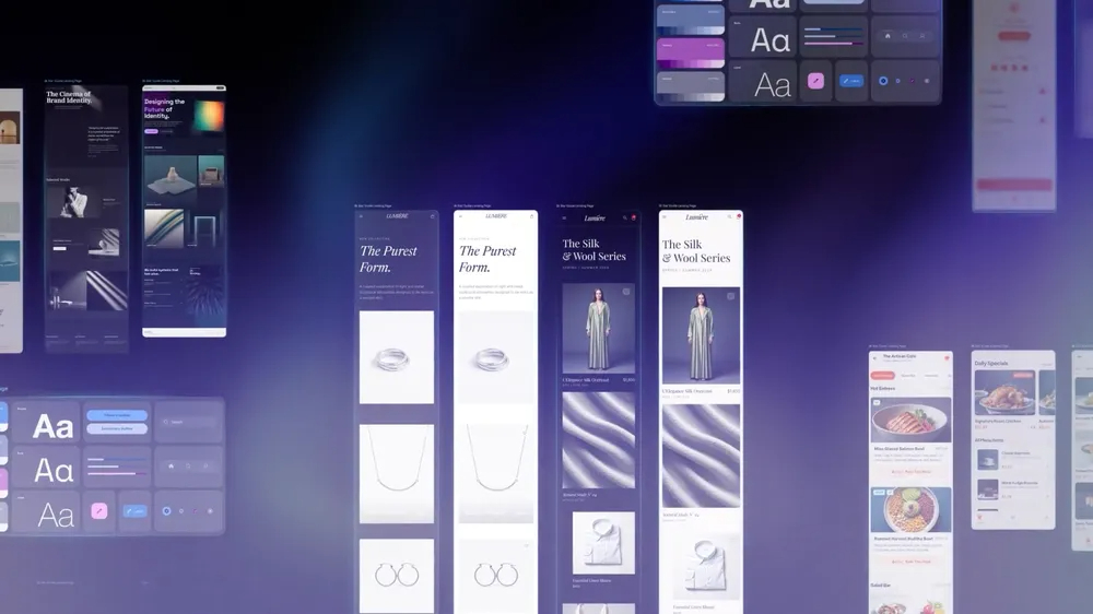 Stitch canvas for vibe designing