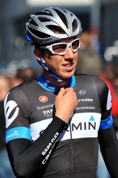 Sep Vanmarcke (Garmin-Cervelo) prior to the start of the race