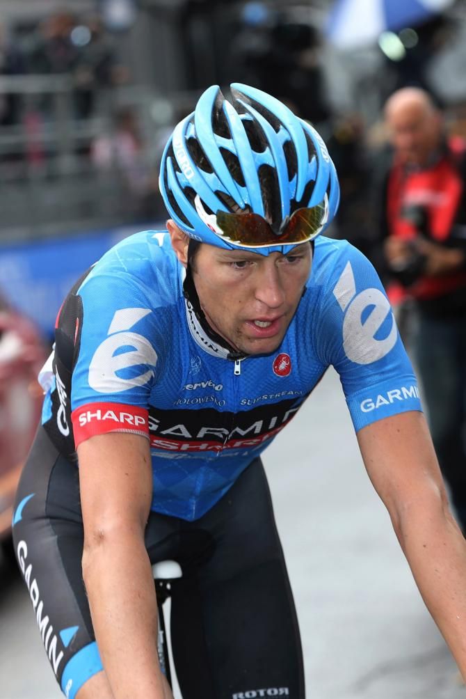 Ryder Hesjedal lost a minute to his main rivals